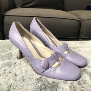 Lilac Aerosoles Pump, Wood Heel